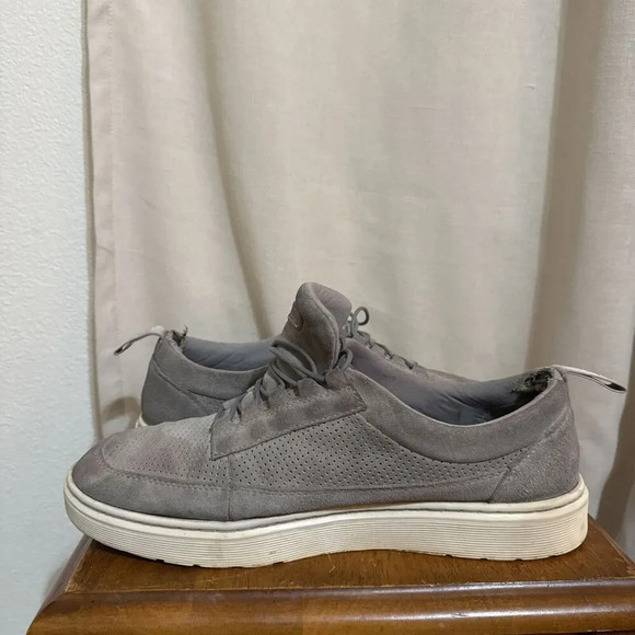 Dr. Doc Martens Reuban Mid Bone Suede‎ Perforated Sneaker Shoe Mens 13 Sneaker main image 4